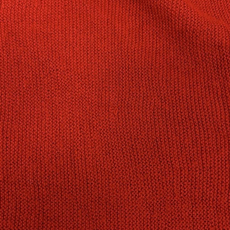 ジャンセン Jantzen カーディガン 長袖 ビンテージ USA製 ニット カーディガン ビッグサイズ - 赤 / レッド / red メンズ USED 古着 中古 50149162