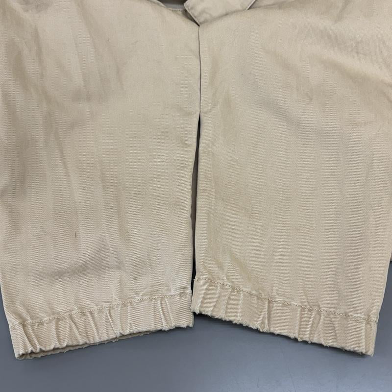 ポロバイラルフローレン Polo by RALPH LAUREN ジャケット、上着 ジャンパー、ブルゾン 80-90年代 ビンテージ マレーシア製 三角タグ チンストラップ ワーク ジャケット 80s 90s VINTAGE M ベージュ / ベージュ / beige メンズ USED 古着 中古 50149175