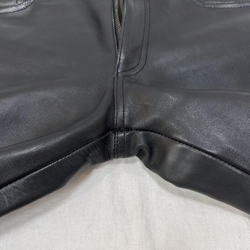 ＵＳＥＤ古着 USED/古着 ボトムス ボトムス UNDERWORLD レザーパンツ 牛革 サイズ30 パキスタン製 30インチ 無地 黒 / ブラック / black メンズ USED 古着 中古 50149185