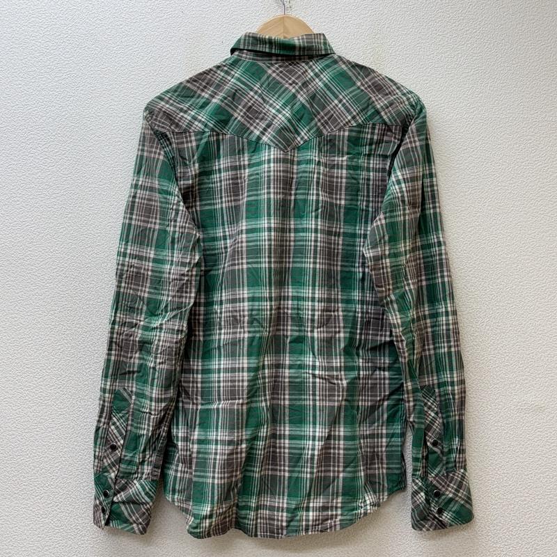 ヒステリックグラマー HYSTERIC GLAMOUR シャツ、ブラウス 長袖 0292AH02 09AW ヌード ガール ウーマン 刺繍 チェック柄 ウエスタン 長袖 シャツ S チェック メンズ USED 古着 中古 50149192