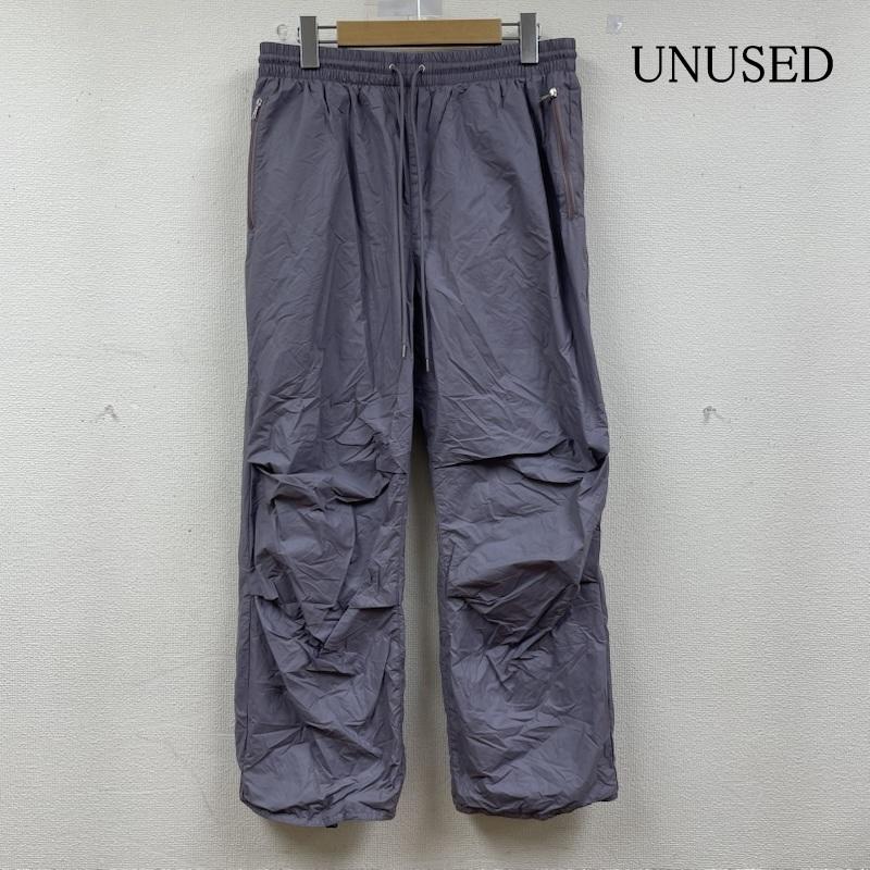 アンユーズド UNUSED パンツ ワークパンツ、ペインターパンツ 22SS TASLAN NYLON PT ナイロン ミリタリーパンツ UW1042 ドローストリング 3 無地 紫 / パープル / purple メンズ USED 古着 中古 50149195