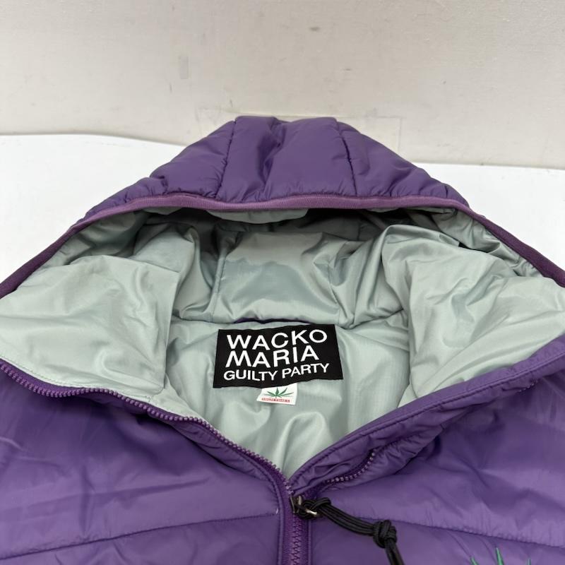 ワコマリア WACKO MARIA ジャケット、上着 ジャンパー、ブルゾン HIGHTIMES PADDING JACKET プリマロフト ジャケット HIGHTIMES-WM-OD01 S 紫 / パープル / purple メンズ USED 古着 中古 50149216