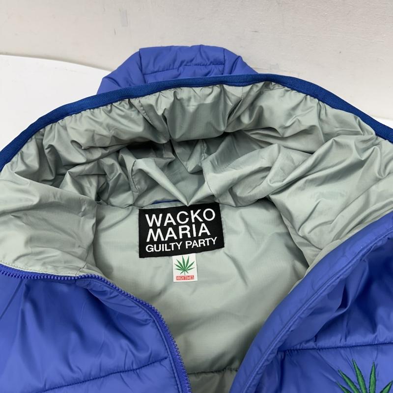 ワコマリア WACKO MARIA ジャケット、上着 ジャンパー、ブルゾン HIGHTIMES PADDING JACKET プリマロフト ジャケット HIGHTIMES-WM-OD01 S 青 / ブルー / blue メンズ USED 古着 中古 50149218