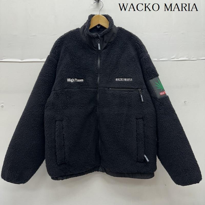 ワコマリア WACKO MARIA ジャケット、上着 ジャンパー、ブルゾン HIGHTIMES BOA FLEECE JACKET ボア フリース ジャケット M 黒 / ブラック / black メンズ USED 古着 中古 50149219