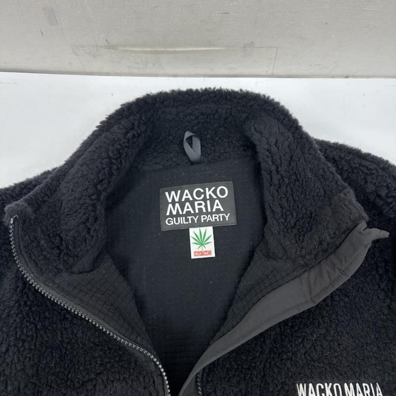 ワコマリア WACKO MARIA ジャケット、上着 ジャンパー、ブルゾン HIGHTIMES BOA FLEECE JACKET ボア フリース ジャケット M 黒 / ブラック / black メンズ USED 古着 中古 50149219