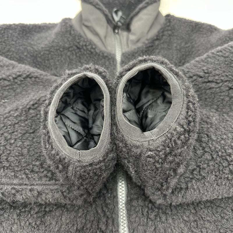 ワコマリア WACKO MARIA ジャケット、上着 ジャンパー、ブルゾン HIGHTIMES BOA FLEECE JACKET ボア フリース ジャケット M 黒 / ブラック / black メンズ USED 古着 中古 50149219