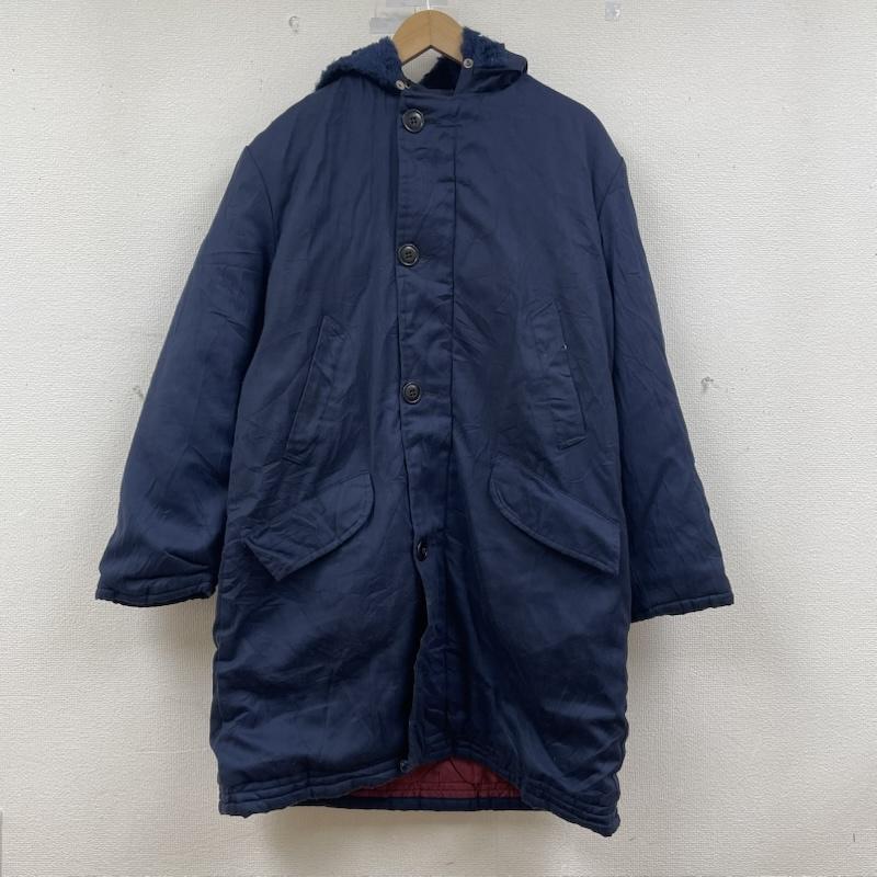 古着 USED ジャケット、上着 ジャンパー、ブルゾン N3B ミリタリー ヴィンテージ ドカジャン ジャケット フルジップ 無地 M 無地 紺 / ネイビー / navy メンズ USED 古着 中古 50149233
