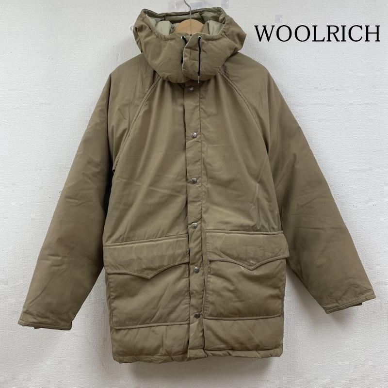 ウールリッチ WOOLRICH ジャケット、上着 ダウンジャケット 70s ダブルジップ ダウン ジャケット ジップアップ ブルゾン 防寒 S 無地 ベージュ / ベージュ / beige メンズ USED 古着 中古 50149238