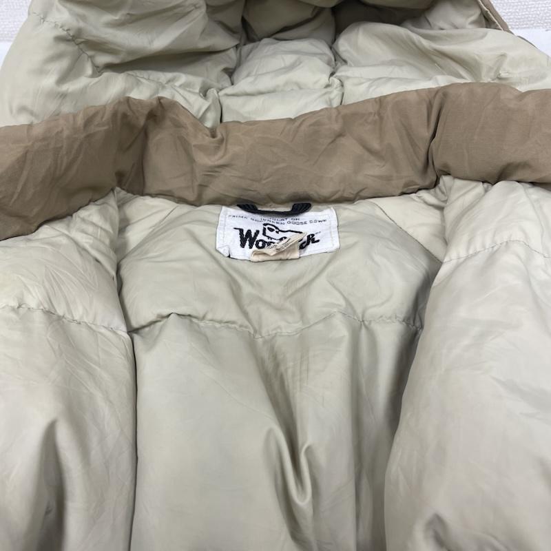 ウールリッチ WOOLRICH ジャケット、上着 ダウンジャケット 70s ダブルジップ ダウン ジャケット ジップアップ ブルゾン 防寒 S 無地 ベージュ / ベージュ / beige メンズ USED 古着 中古 50149238