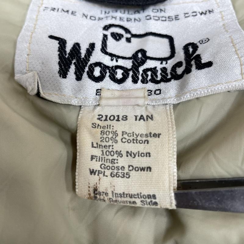 ウールリッチ WOOLRICH ジャケット、上着 ダウンジャケット 70s ダブルジップ ダウン ジャケット ジップアップ ブルゾン 防寒 S 無地 ベージュ / ベージュ / beige メンズ USED 古着 中古 50149238