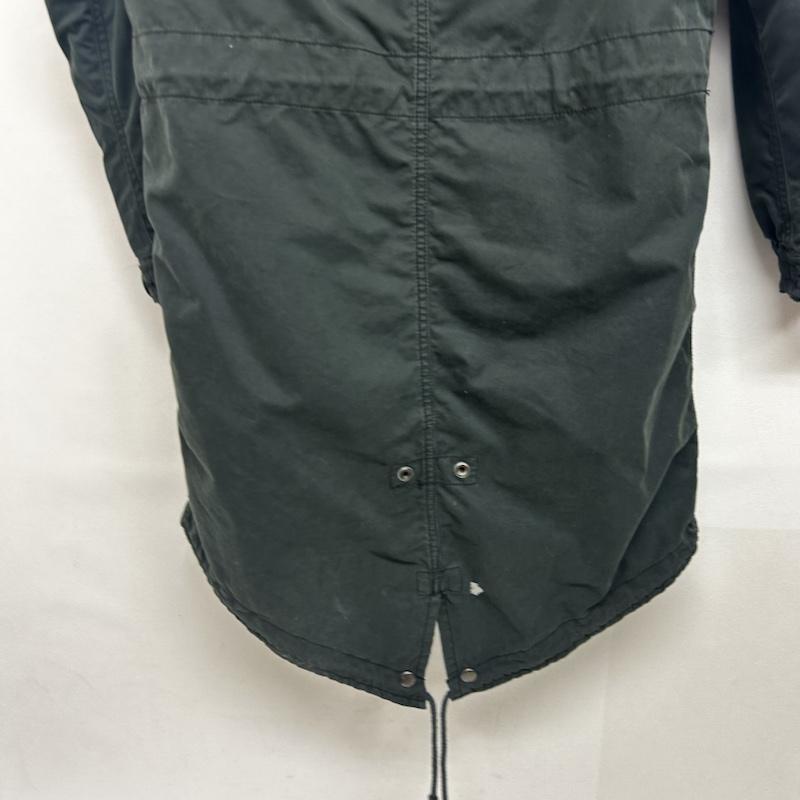 アヴィレックス AVIREX コート コート一般 AVIREX×earth music ecoogy ミニタリーコート S ワンポイント カーキ / カーキ / khaki レディース USED 古着 中古 50149250