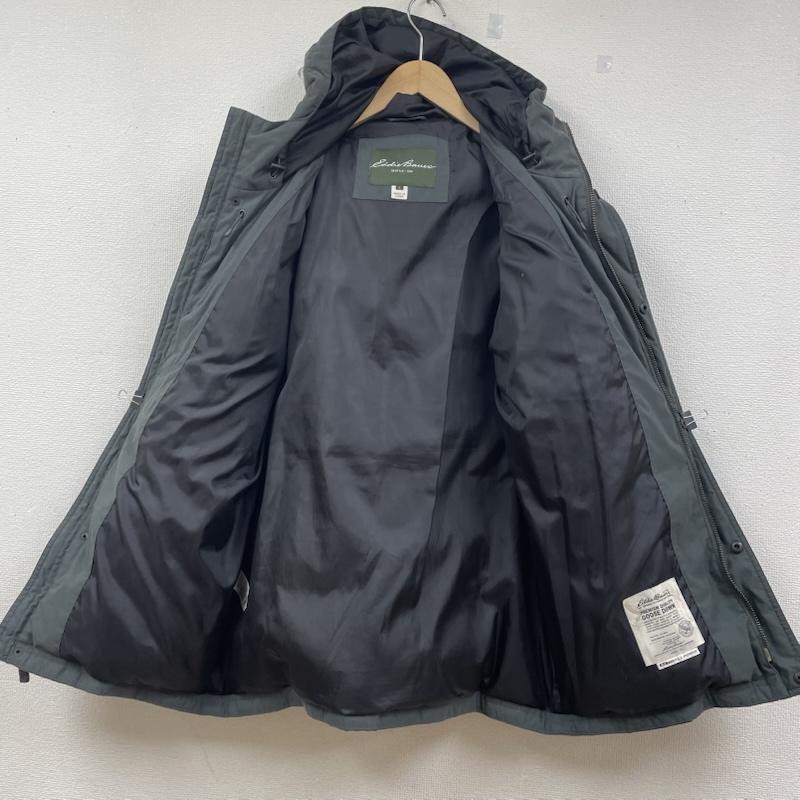 エディーバウアー Eddie Bauer ジャケット、上着 ダウンジャケット EB650 FILL POWER ダウン ジャケット ジップアップ ブルゾン ロゴ 刺繍 防寒 L ロゴ、文字 X 刺繍 灰 / グレー / gray メンズ USED 古着 中古 50149259