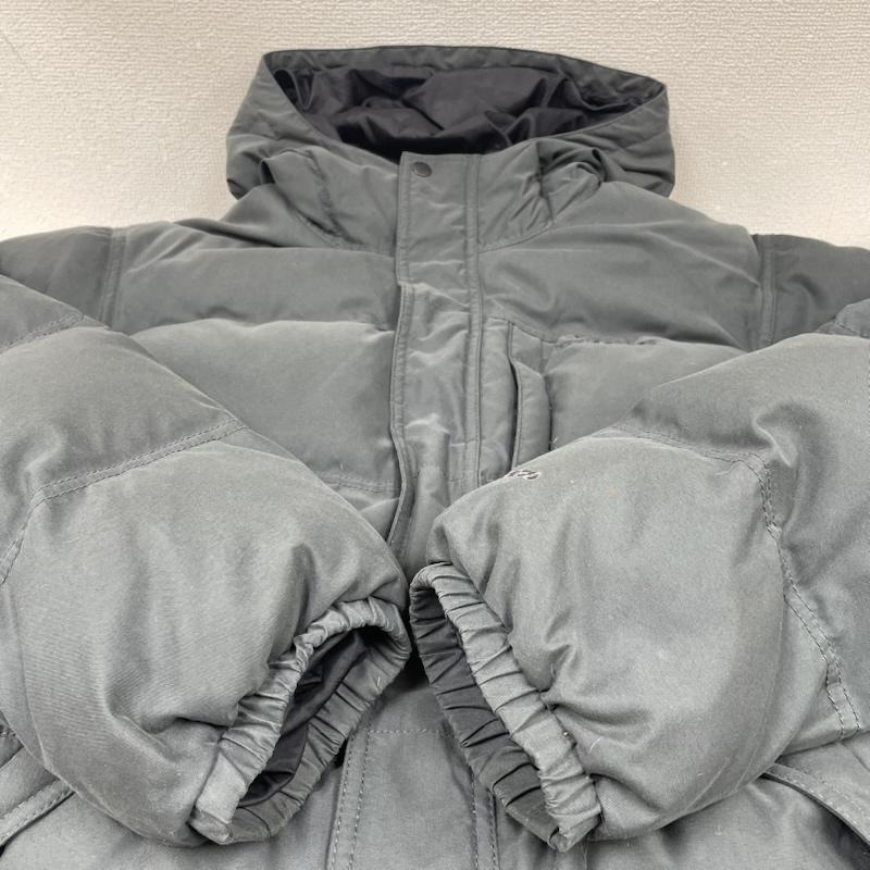 エディーバウアー Eddie Bauer ジャケット、上着 ダウンジャケット EB650 FILL POWER ダウン ジャケット ジップアップ ブルゾン ロゴ 刺繍 防寒 L ロゴ、文字 X 刺繍 灰 / グレー / gray メンズ USED 古着 中古 50149259