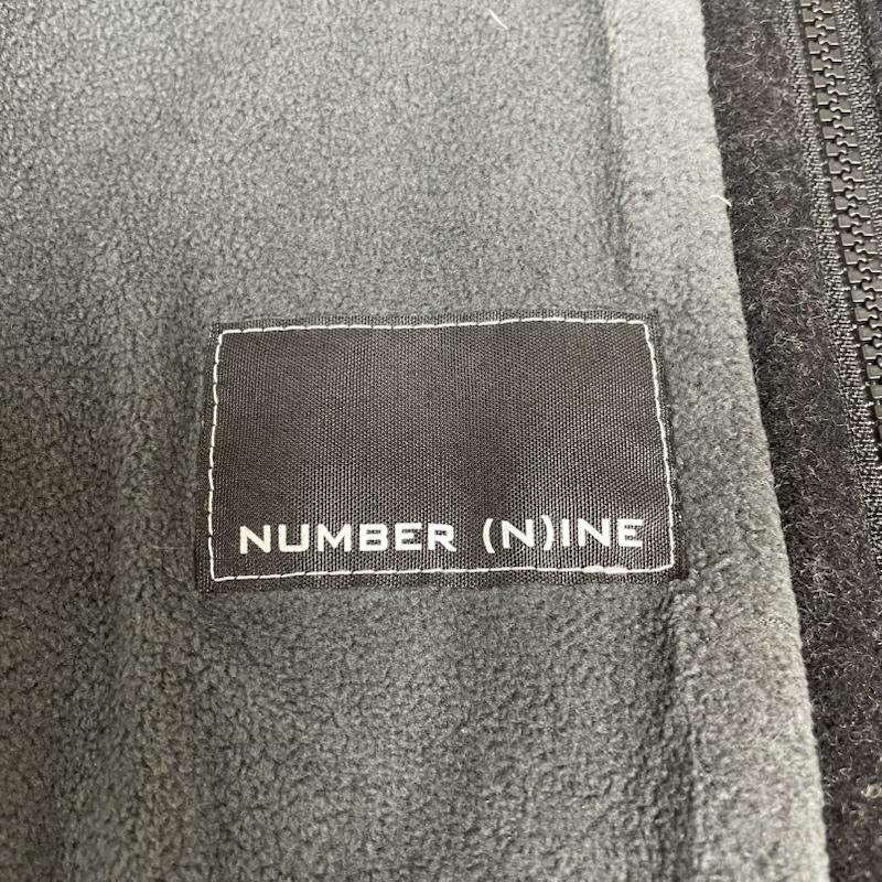 ナンバーナイン NUMBER (N)INE コート コート一般 音符 ウール チェスター コート ロング ジャケット 3 無地 ダークグレー / ダークグレー / メンズ USED 古着 中古 50149263