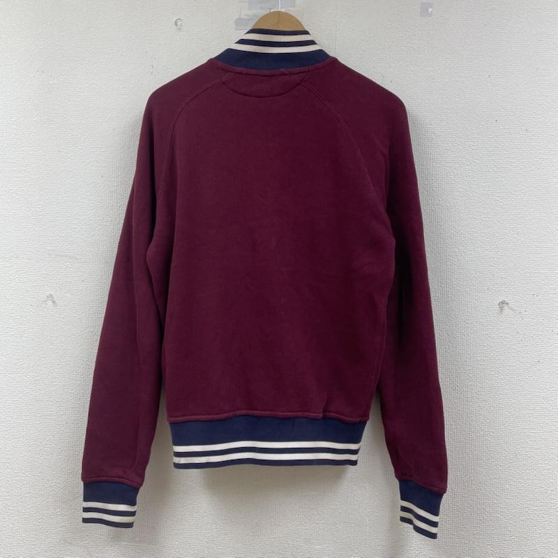 ポロバイラルフローレン Polo by RALPH LAUREN ジャケット、上着 ジャンパー、ブルゾン サーマルライニング スウェット スタジャン スタジアム ジャンパー P刺繍 パッチ S ロゴ、文字 X 刺繍 えんじ / ワインレッド / dark red メンズ USED 古着 中古 50149289