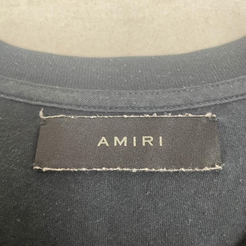 アミリ AMIRI Tシャツ 半袖 ブラック 半袖 Tシャツ ロゴ プリント 02-231-13-080154 44 ロゴ、文字 X プリント 黒 / ブラック / black メンズ USED 古着 中古 50149300
