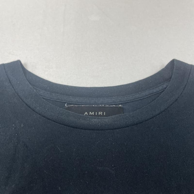 アミリ AMIRI Tシャツ 半袖 ブラック 半袖 Tシャツ ロゴ プリント 02-231-13-080154 44 ロゴ、文字 X プリント 黒 / ブラック / black メンズ USED 古着 中古 50149300