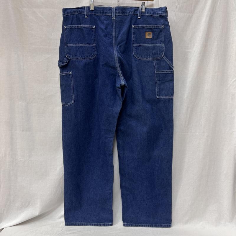 カーハート Carhartt パンツ デニム、ジーンズ ペインターパンツ デニムパンツ ジーパン ブルー メキシコ製 W44 L32 44インチ 無地 X ワンポイント 青 / ブルー / blue メンズ USED 古着 中古 50149324