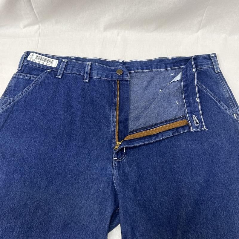 カーハート Carhartt パンツ デニム、ジーンズ ペインターパンツ デニムパンツ ジーパン ブルー メキシコ製 W44 L32 44インチ 無地 X ワンポイント 青 / ブルー / blue メンズ USED 古着 中古 50149324