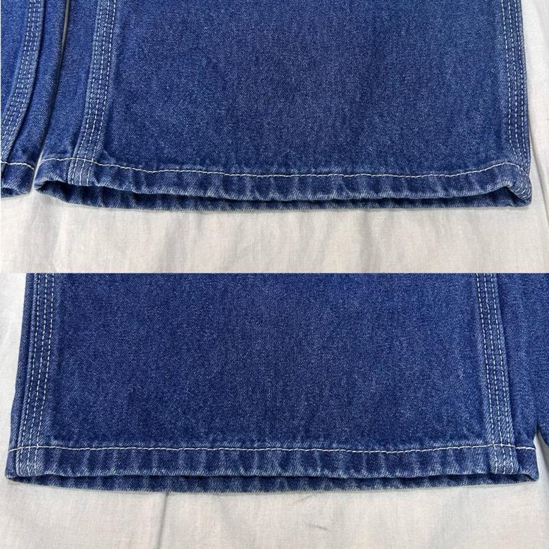 カーハート Carhartt パンツ デニム、ジーンズ ペインターパンツ デニムパンツ ジーパン ブルー メキシコ製 W44 L32 44インチ 無地 X ワンポイント 青 / ブルー / blue メンズ USED 古着 中古 50149324
