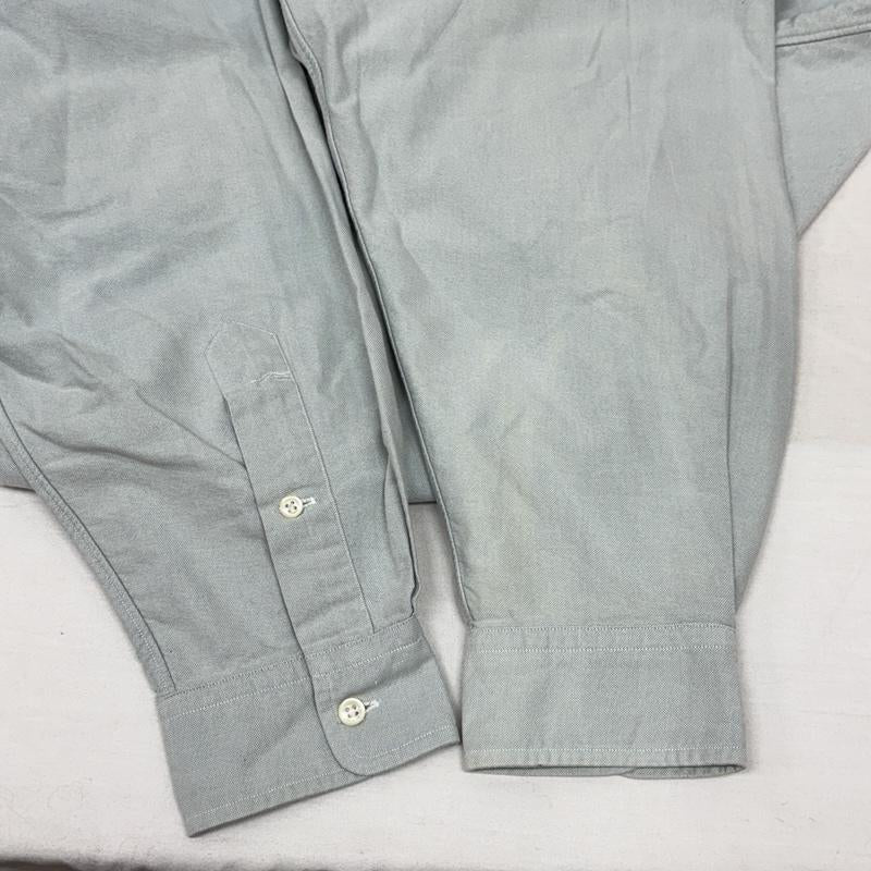 ラルフローレン RALPHLAUREN シャツ、ブラウス 長袖 90年代 ビンテージ マレーシア製 The Big Oxford オックスフォード ボタンダウン シャツ 裾ポニー 90s L メンズ USED 古着 中古 50149329
