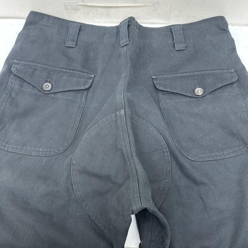 ワイズフォーメン Y s for men パンツ チノパン コットン ワイド テーパード チノ パンツ MI-P13-022 S 黒 / ブラック / black メンズ USED 古着 中古 50149337
