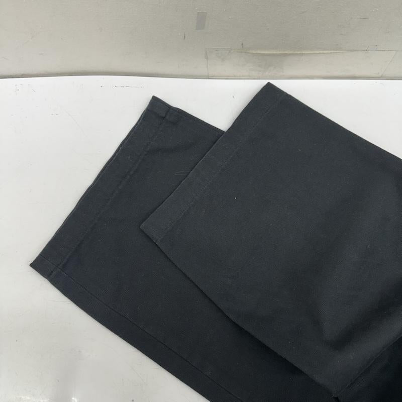 ワイズフォーメン Y s for men パンツ チノパン コットン ワイド テーパード チノ パンツ MI-P13-022 S 黒 / ブラック / black メンズ USED 古着 中古 50149337