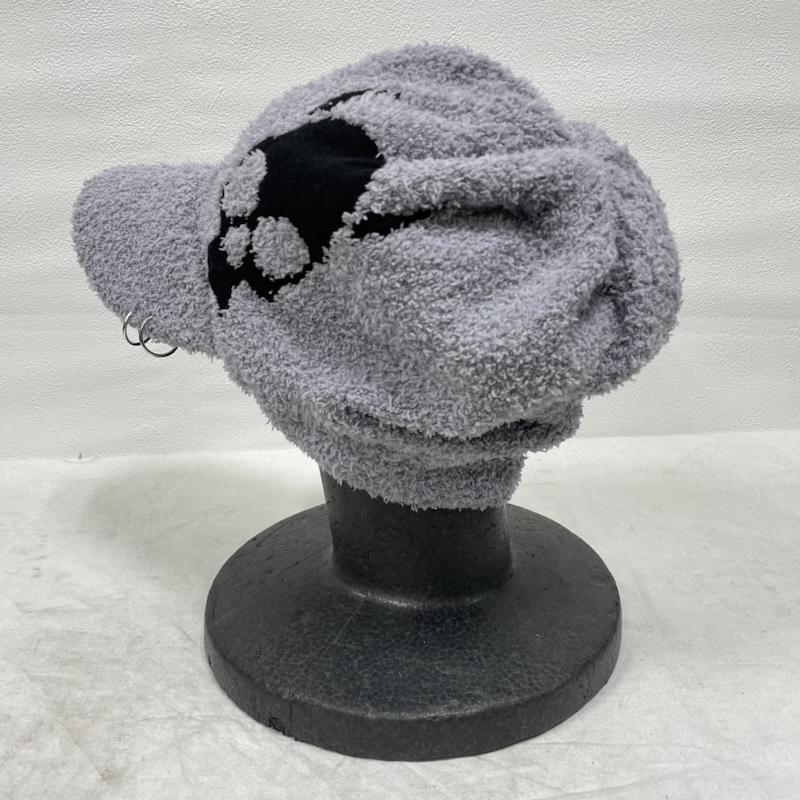 古着 USED 帽子 キャップ Gamuchu ガムチュ 破壊骨りあ ボクの角を隠してほしいお帽子 キャスケット スカル 地雷系 Y2K FREE レディース USED 古着 中古 50149342