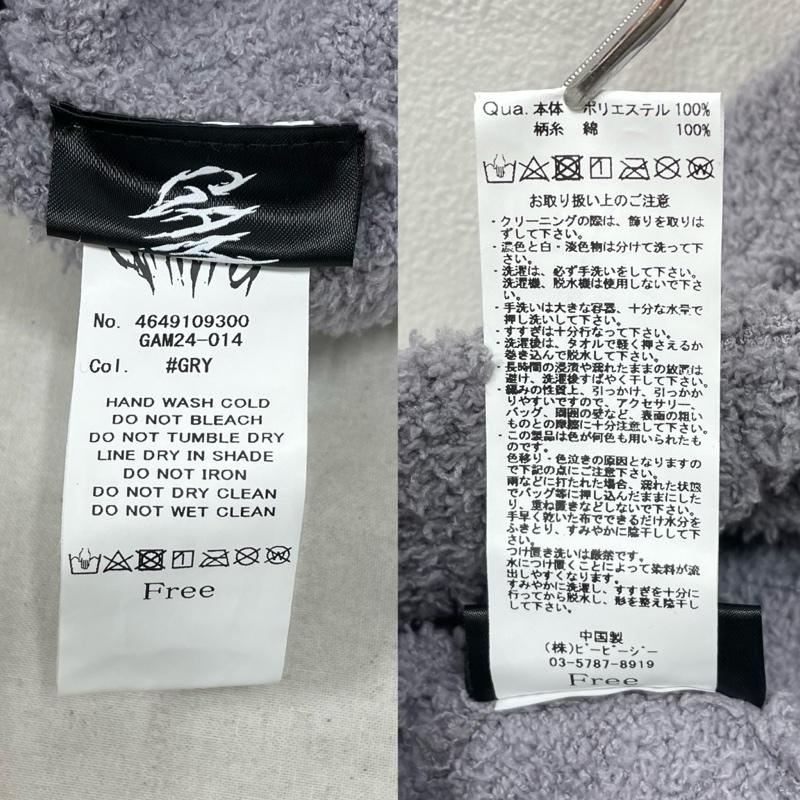 古着 USED 帽子 キャップ Gamuchu ガムチュ 破壊骨りあ ボクの角を隠してほしいお帽子 キャスケット スカル 地雷系 Y2K FREE レディース USED 古着 中古 50149342