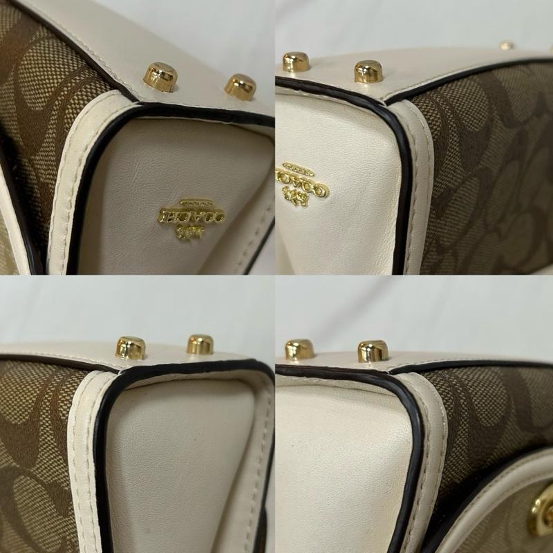 コーチ COACH ショルダーバッグ ショルダーバッグ MICRO TILLY SATCHEL 2way ショルダーバッグ D2081-3079 - ベージュ / ベージュ / beige レディース USED 古着 中古 50149361