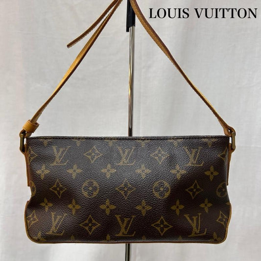 ルイヴィトン LOUIS VUITTON ショルダーバッグ ショルダーバッグ ショルダーバッグ モノグラム トロター ブラウン M51240 - 茶 / ブラウン / brown レディース USED 古着 中古 50149364