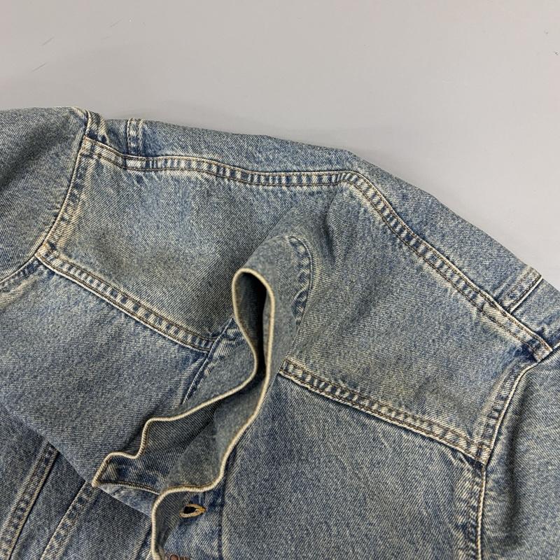 リーバイス Levi s ジャケット、上着 ジャンパー、ブルゾン 70505-03 USA製 90s 1994年 ブランケットライナー トラッカー デニムジャケット ボタン裏715 38 メンズ USED 古着 中古 50149403