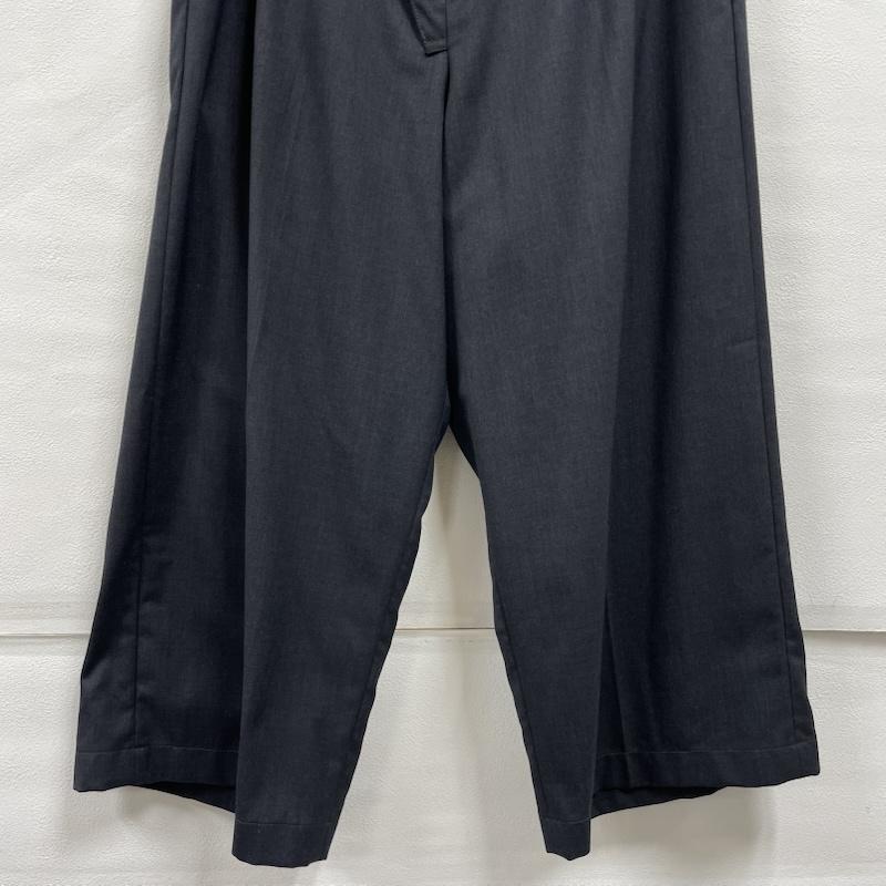 メゾンスペシャル MAISON SPECIAL パンツ スラックス 23AW イタリアン アーミ ーモーターサイクル パンツ タック ワイド ユニセックス 11241461501 0 無地 ダークグレー / ダークグレー / メンズ USED 古着 中古 50149408