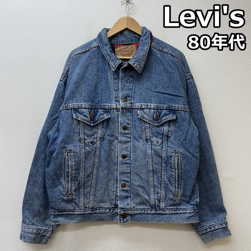 リーバイス Levi s ジャケット、上着 ジャンパー、ブルゾン 70417-4891 USA製 80s ボタン裏527 フランネルライナー デニムジャケット M メンズ USED 古着 中古 50149421