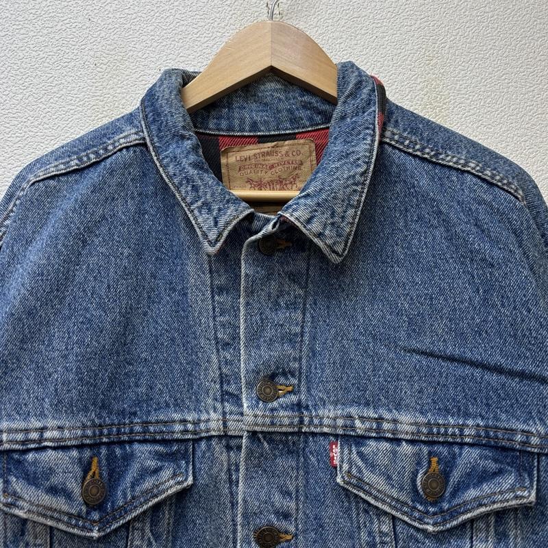 リーバイス Levi s ジャケット、上着 ジャンパー、ブルゾン 70417-4891 USA製 80s ボタン裏527 フランネルライナー デニムジャケット M メンズ USED 古着 中古 50149421