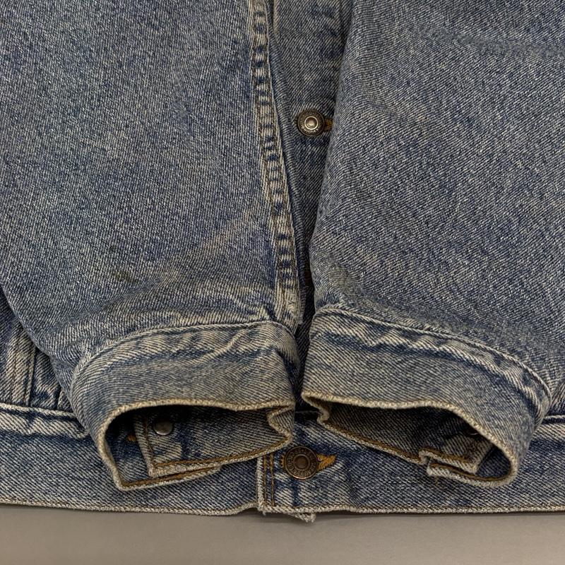 リーバイス Levi s ジャケット、上着 ジャンパー、ブルゾン 70417-4891 USA製 80s ボタン裏527 フランネルライナー デニムジャケット M メンズ USED 古着 中古 50149421