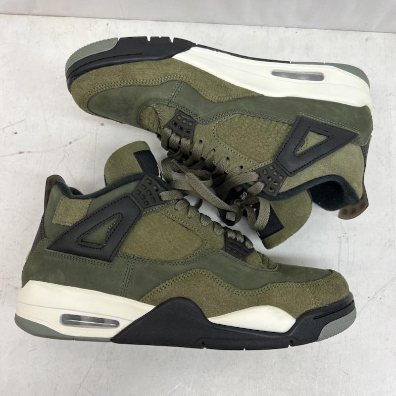 ナイキ NIKE スニーカー スニーカー AIR JORDAN 4 CRAFT エアジョーダン OLIVE FB9927-200 28.0cm メンズ USED 古着 中古 50149428