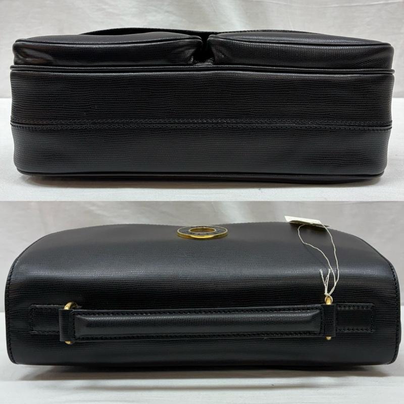 セリーヌ CELINE ショルダーバッグ ショルダーバッグ オールド サークル ロゴ レザー 2WAY ハンド ショルダー バッグ 斜め掛け ゴールド金具 - ロゴ、文字 黒 / ブラック / black X 金 / ゴールド / gold color レディース USED 古着 中古 50149436