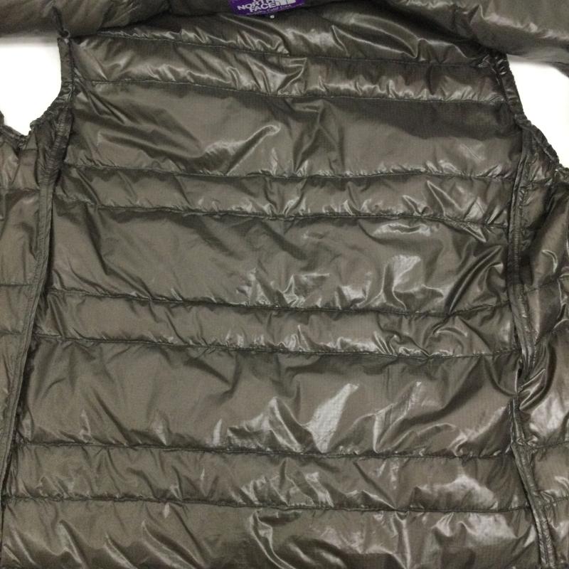 ザノースフェイス THE NORTH FACE ベスト ベスト THE NORTH FACE PURPLE LABEL Tweed Print Down　ダウンベスト　ND2553N S チェック 灰 / グレー / gray メンズ USED 古着 中古 50149452