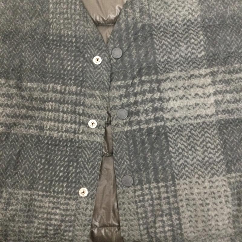 ザノースフェイス THE NORTH FACE ベスト ベスト THE NORTH FACE PURPLE LABEL Tweed Print Down　ダウンベスト　ND2553N S チェック 灰 / グレー / gray メンズ USED 古着 中古 50149452