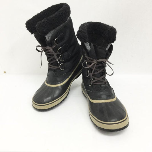 ソレル SOREL ブーツ ロングブーツ SOREL NM1440-011 1964 PAC NYLON ブーツ 27.0cm 無地 黒 / ブラック / black メンズ USED 古着 中古 50149462
