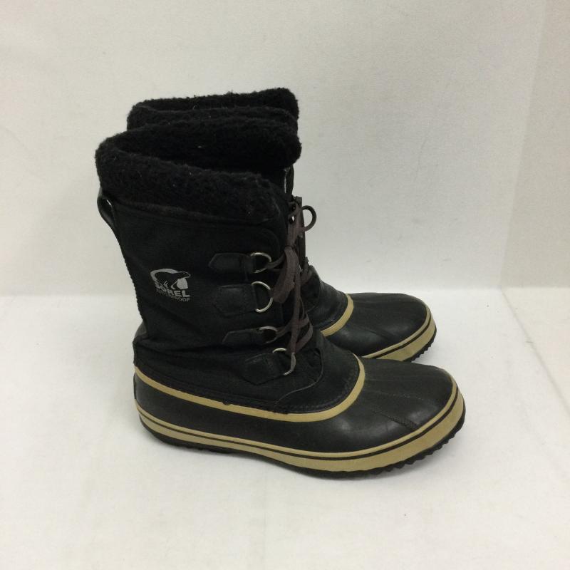 ソレル SOREL ブーツ ロングブーツ SOREL NM1440-011 1964 PAC NYLON ブーツ 27.0cm 無地 黒 / ブラック / black メンズ USED 古着 中古 50149462