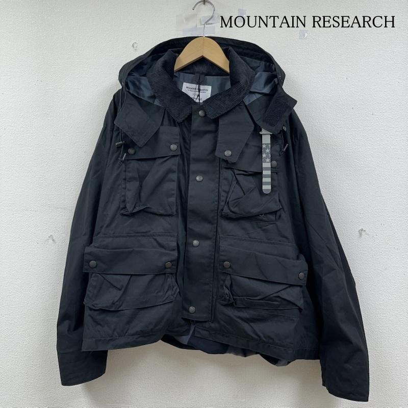 マウンテンリサーチ MOUNTAIN RESEARCH ジャケット、上着 ジャンパー、ブルゾン GAME JKT ギミック ミリタリー ショート ジャケット ASSET243001 L 黒 / ブラック / black メンズ USED 古着 中古 50149473