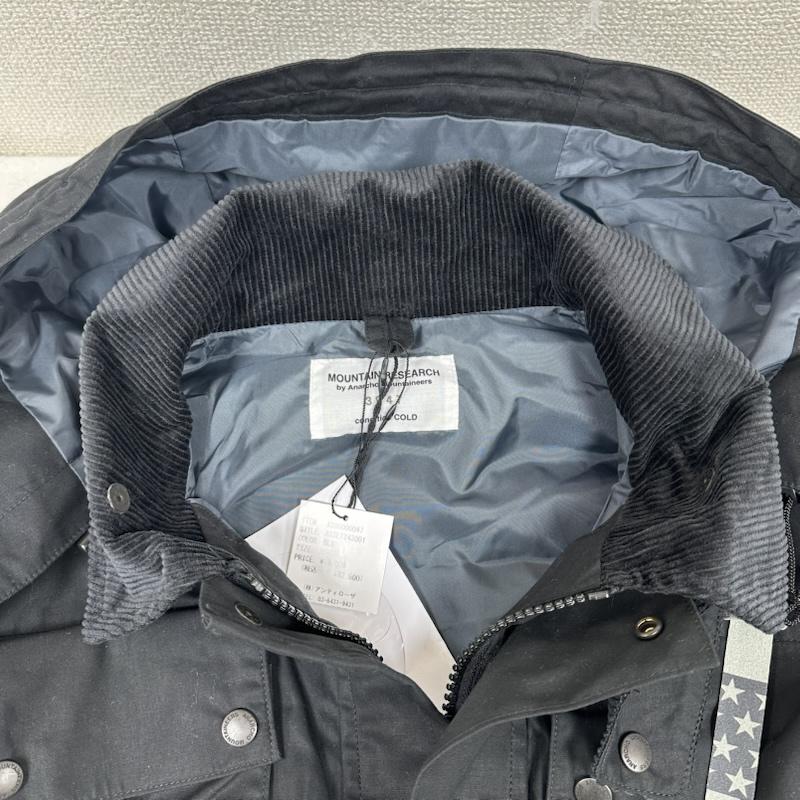 マウンテンリサーチ MOUNTAIN RESEARCH ジャケット、上着 ジャンパー、ブルゾン GAME JKT ギミック ミリタリー ショート ジャケット ASSET243001 L 黒 / ブラック / black メンズ USED 古着 中古 50149473
