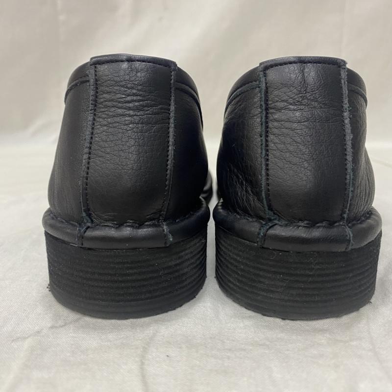 古着 USED スリッポン スリッポン ramble comfort(ランブルコンフォート)オイルシュリンク レザー フラット シューズ black 23cm 日本製 23.0cm 無地 黒 / ブラック / black レディース USED 古着 中古 50149476