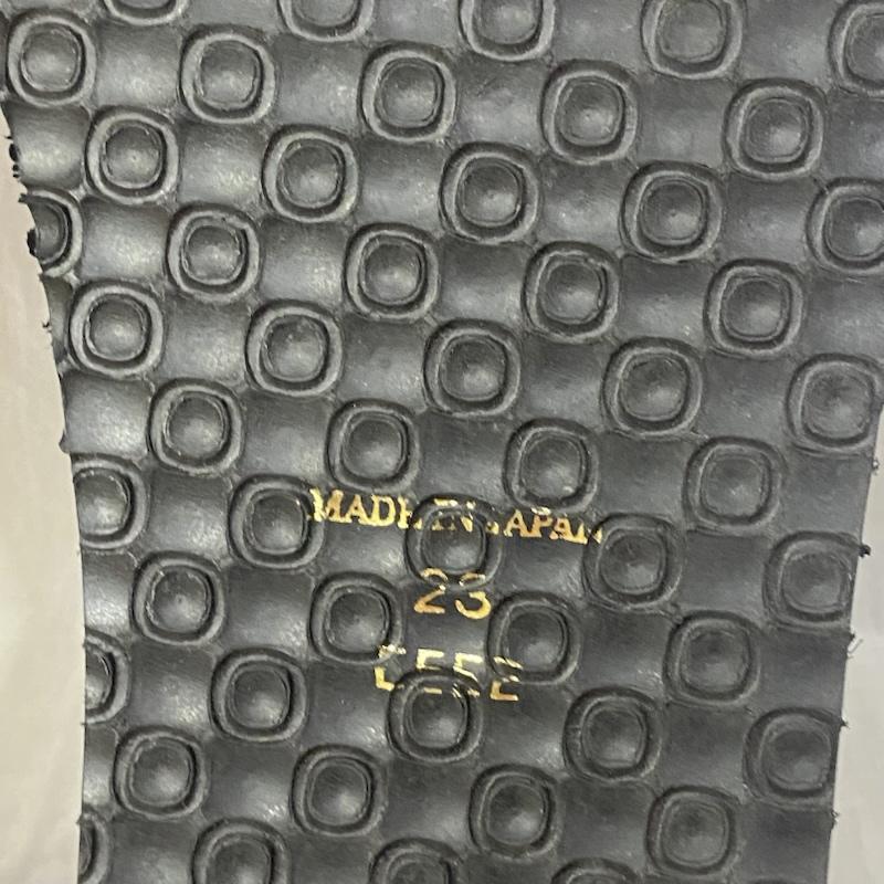 古着 USED スリッポン スリッポン ramble comfort(ランブルコンフォート)オイルシュリンク レザー フラット シューズ black 23cm 日本製 23.0cm 無地 黒 / ブラック / black レディース USED 古着 中古 50149476