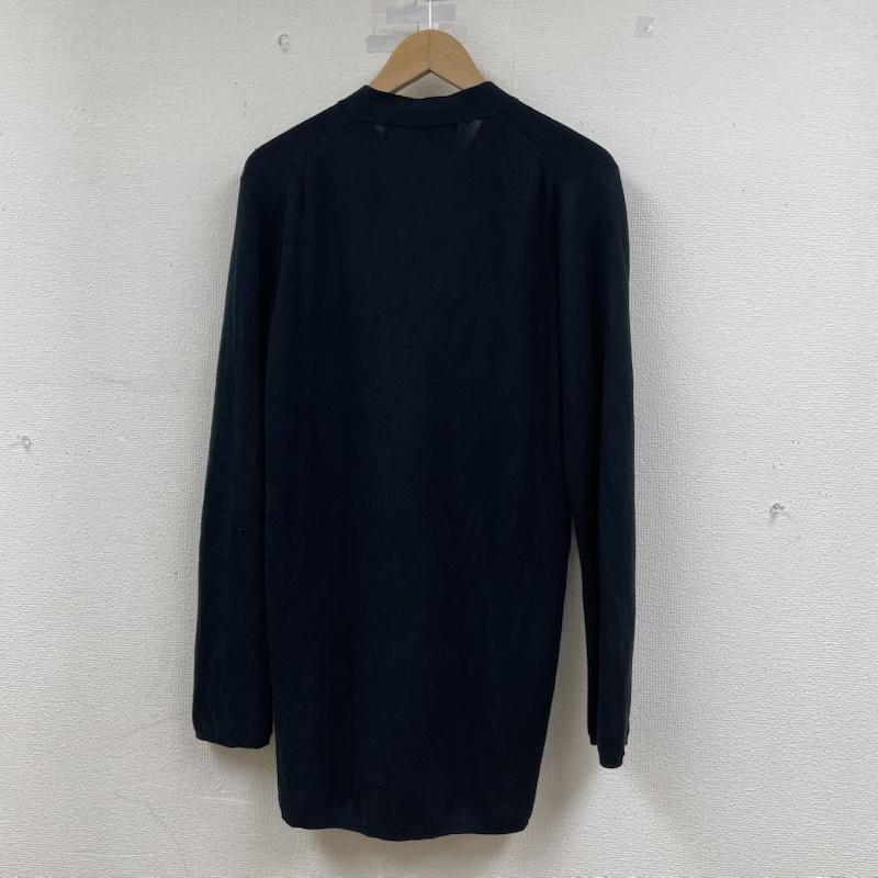コムデギャルソンオムプリュス COMME des GARCONS HommePlus カーディガン 長袖 長袖 カーディガン ニット セーター 隠しボタン 前開き S 無地 黒 / ブラック / black メンズ USED 古着 中古 50149488