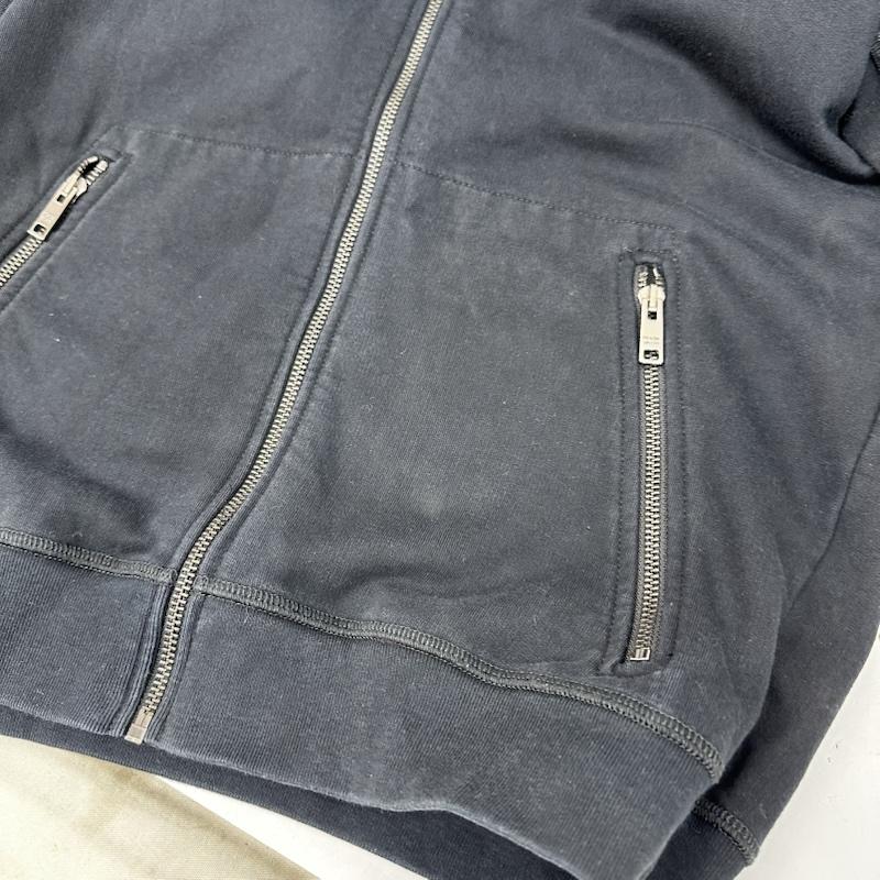 プラダ PRADA パーカー 長袖 ナイロン 切替 ジップ パーカー SJC185 R131 Q86 S 黒 / ブラック / black メンズ USED 古着 中古 50149513