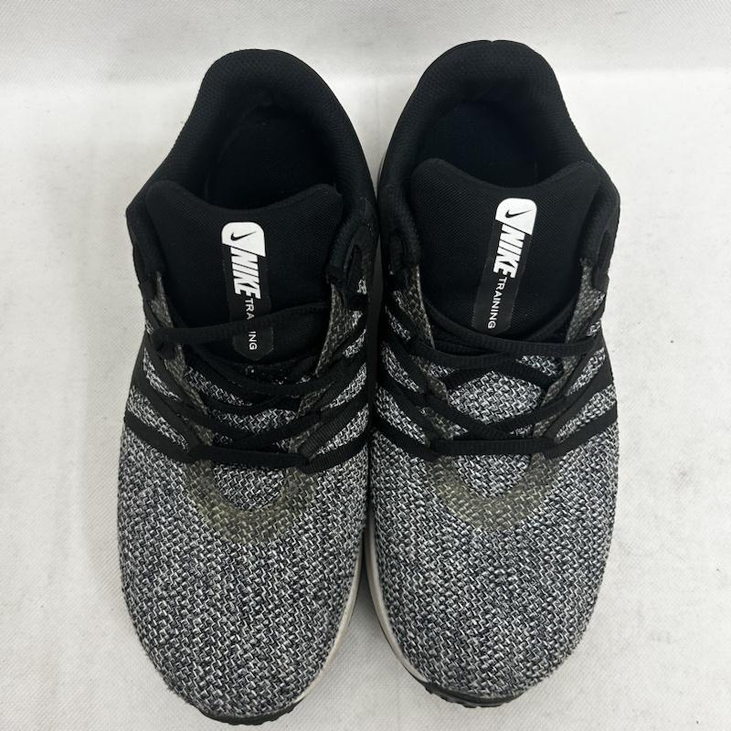 ナイキ NIKE スニーカー スニーカー バーシティコンピートトレーナー AA7064-001 26.5cm ロゴ、文字 黒 / ブラック / black X 灰 / グレー / gray メンズ USED 古着 中古 50149533