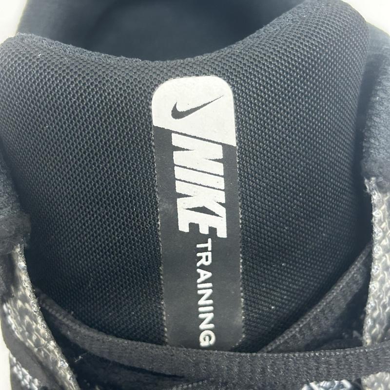 ナイキ NIKE スニーカー スニーカー バーシティコンピートトレーナー AA7064-001 26.5cm ロゴ、文字 黒 / ブラック / black X 灰 / グレー / gray メンズ USED 古着 中古 50149533